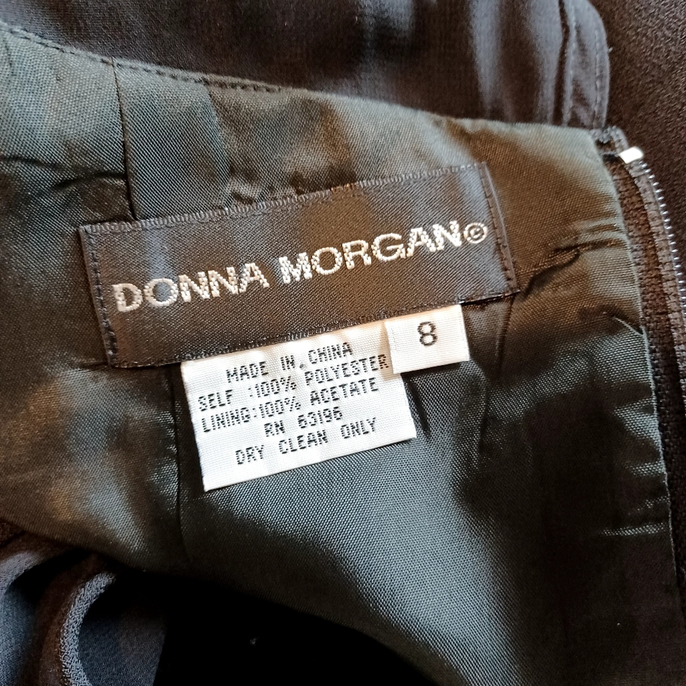 DONNA MORGAN COCKTAIL DRESS SZ 8 - Picture 15 of 16